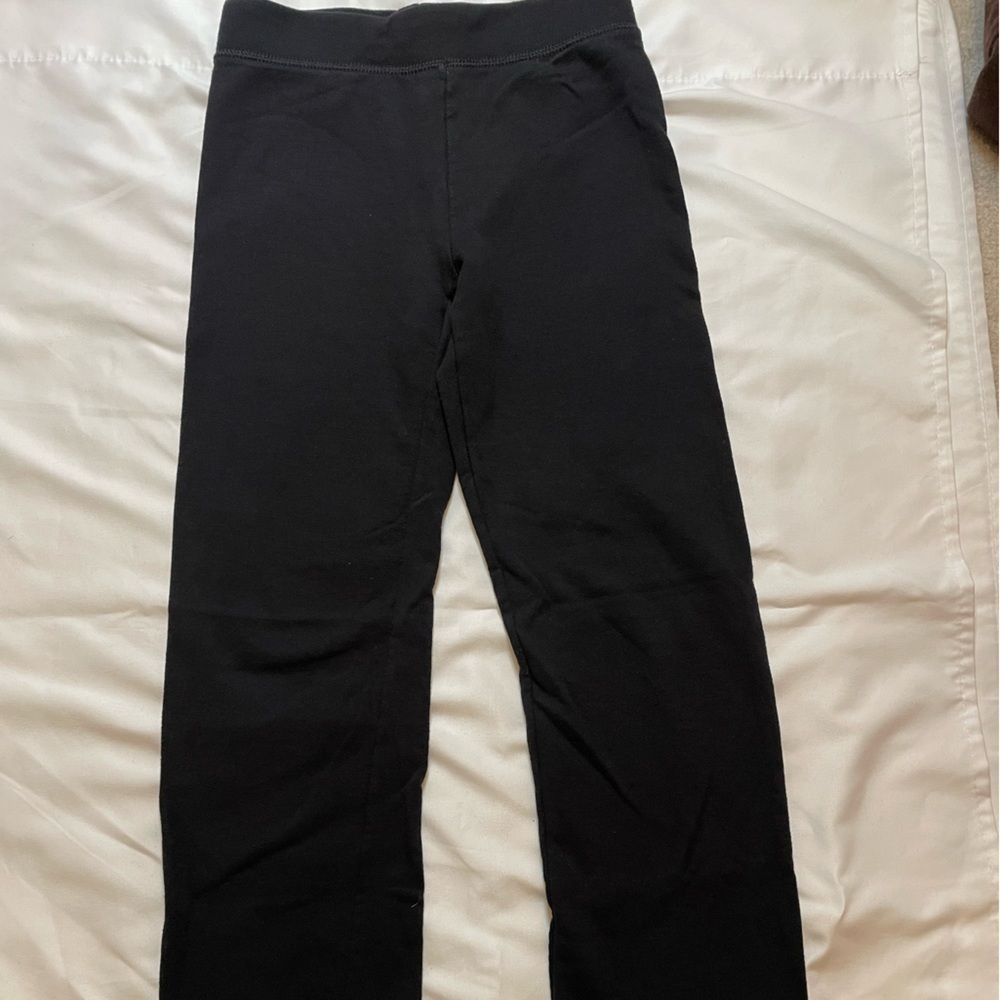 Girls Hanes size medium (7/8) black sweatpants - Picture 3 of 7